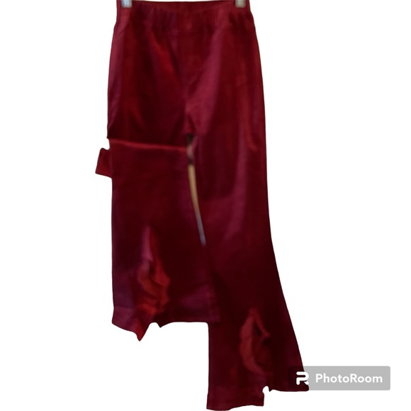 Brush, fabric bell bottoms pants - Picture 8 of 12